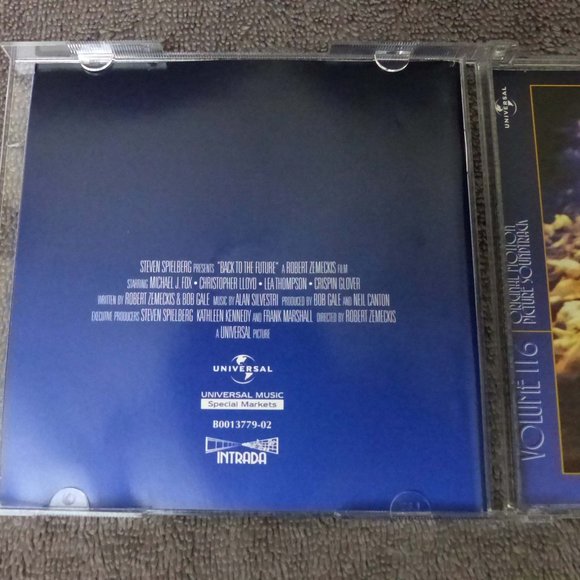 Back To The Future 2 CD Original Movie Soundtrack Alan Silvestri Intrada Special - Picture 6 of 14